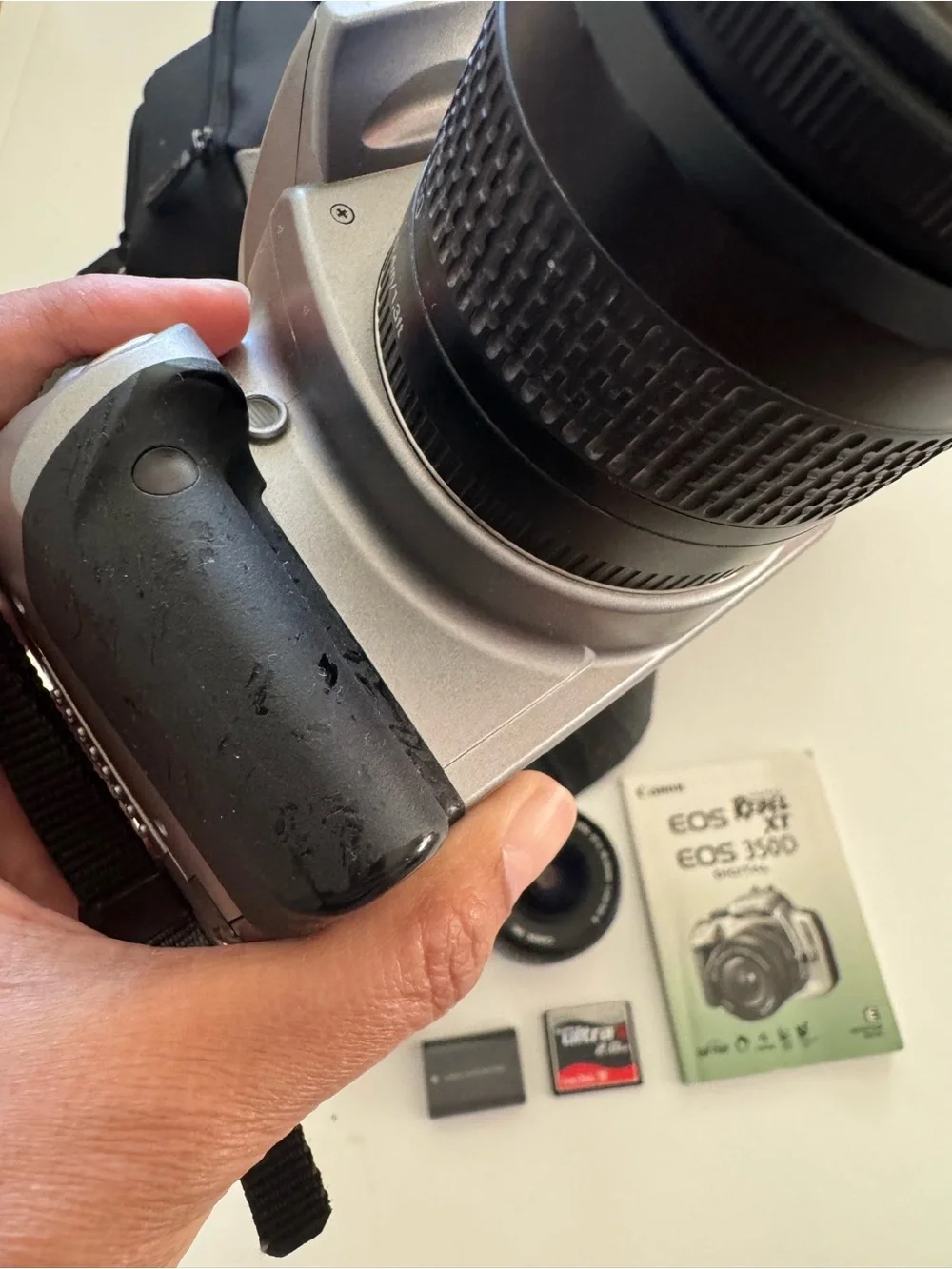 The Canon EOS Rebel XT DS126071 Digital Camera